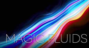 معرفی یک تصویر زمینه متحرک جذاب به نام Magic Fluid