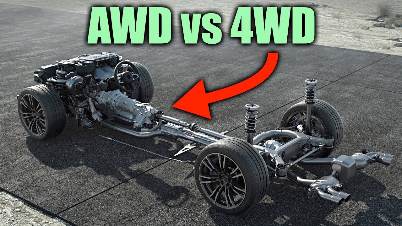 تفاوت 4WD و AWD