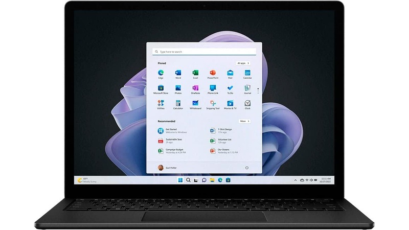 بهترین لپ تاپ برای کارهای اداری-لپ تاپ مایکروسافت مدل Surface Laptop 5 i7 1255U ظرفیت 512 گیگابایت رم 16 گیگابایت 15 اینچ