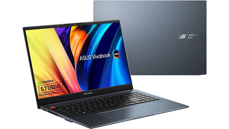 بهترین لپ تاپ برای کارهای اداری- لپ تاپ ایسوس مدل Vivobook Pro 15 K6500ZC-L1331 i7 12700H ظرفیت 512 گیگابایت رم 16 گیگابایت 15.6 اینچ