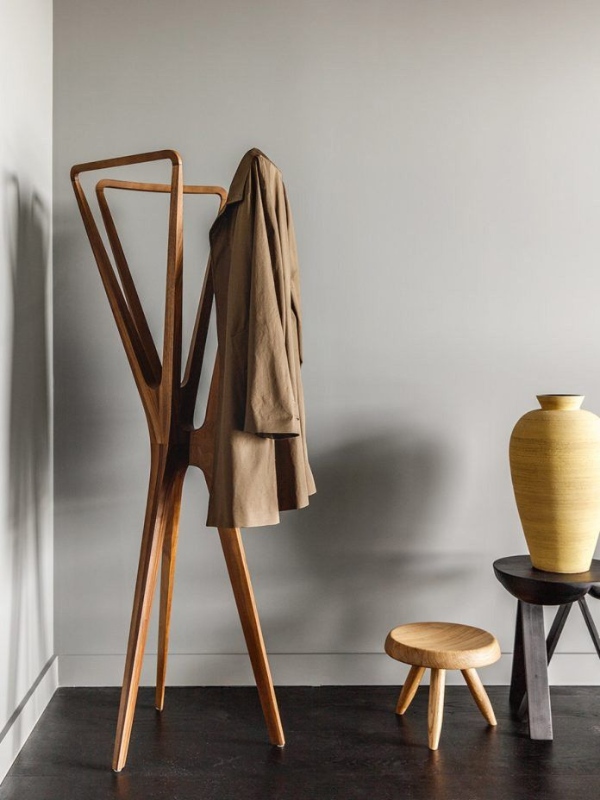 مدل آویز کت چوبی شیک و مدرن زیبا