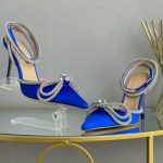 مدل‌های جذاب کفش مجلسی زنانه آبی | با این کفش‌های مجلسی آبی رنگ، استایل خانومانه‌تری داشته باشید