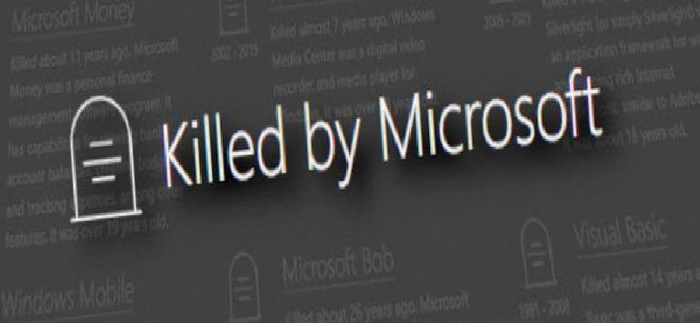 قبرستان مایکروسافت Microsoft Graveyard