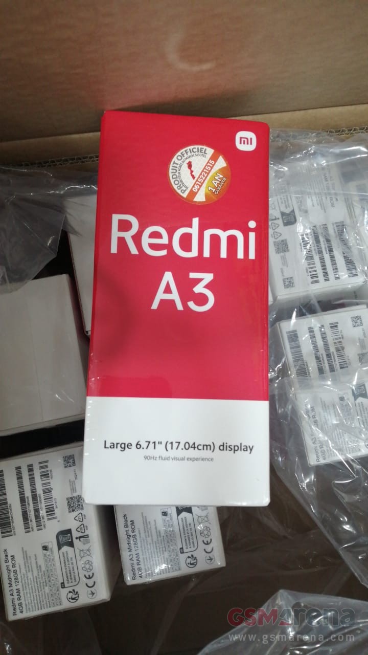 اولین تصاویر زنده از Redmi A3 به بیرون درز کرد