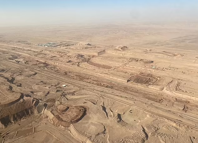 تصاویر جدید از پروژه‌ی آینده‌نگرانه The Line عربستان