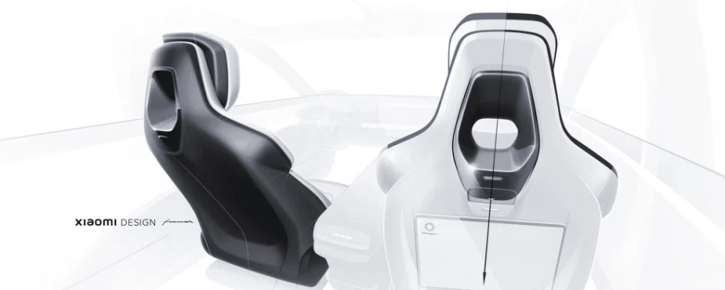 طراحی فضای کابین خودرو شیائومی SU7 رسما رونمایی شد