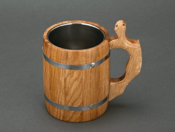 ۲۵ مدل ماگ چوبی خاص و زیبا | نوشیدنیت رو مهمون چوب درختی از جنس طبیعت باش