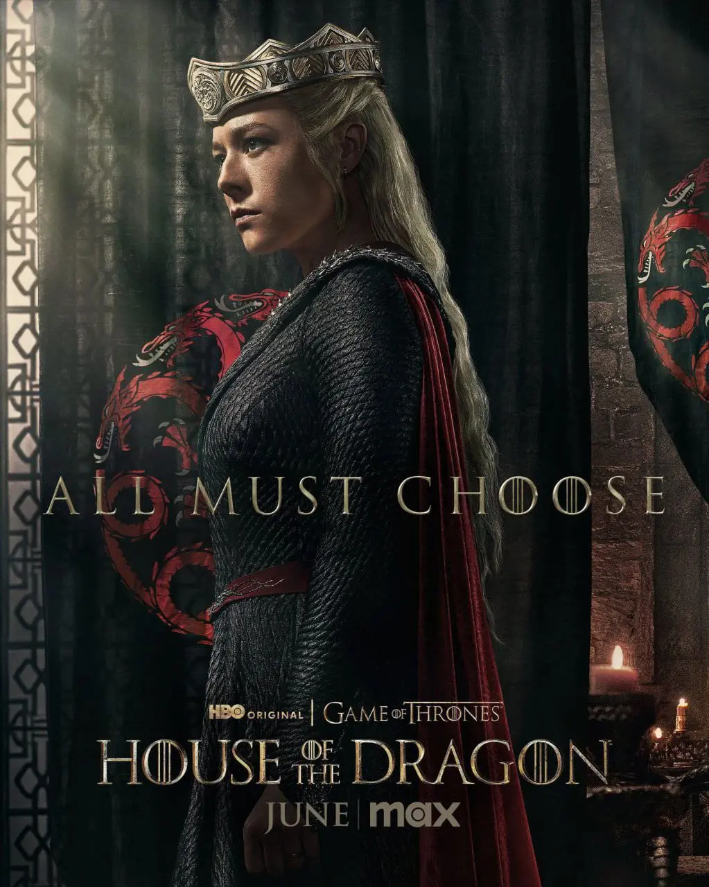 پوستر اما دارسی در فصل دوم سریال House of the Dragon