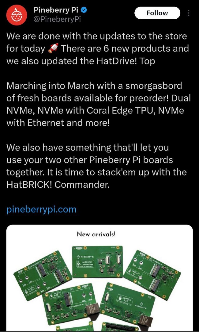 شش برد جدید Pineberry Pi سازگار با Raspberry Pi 5 معرفی شد؛ شامل NVMe دوگانه، هوش مصنوعی و اترنت 2.5G
