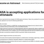 ناسا به‌دنبال استخدام فضانوردان جدید برای سفر به مریخ است