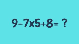 معمای ریاضی | ۹۲ درصد از آدم‌ها این سوال رو اشتباه جواب میدن، تو جز ۸ درصدی؟