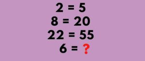 جواب معمای تساوی ریاضی ۶ =؟ چیست؟ از هر هزار نفر تنها یک نفر می‌تواند به جواب معمای برسد
