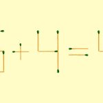با یک حرکت چوب کبریت معادله ۶=۴+۶ رو درست کن و نشون بده چقدر نابغه‌ای!