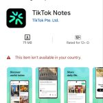 تیک تاک اپلیکشین رقیب اینستاگرام را عرضه کرد: TikTok Notes