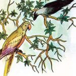 حکایت جالب و پندآموز “طوطی و زاغ” از باب پنجم گلستان سعدی + فایل صوتی