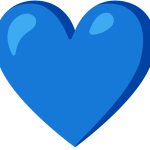 معنی قلب آبی | فرستادن ایموجی قلب آبی در چت چه پیام مخفی را آشکار می‌کند؟