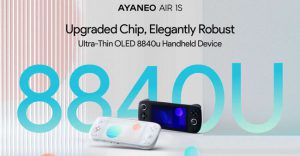 کنسول گیمینگ دستی AYANEO AIR 1S با تراشه Ryzen 7 8840U و نمایشگر OLED معرفی شد